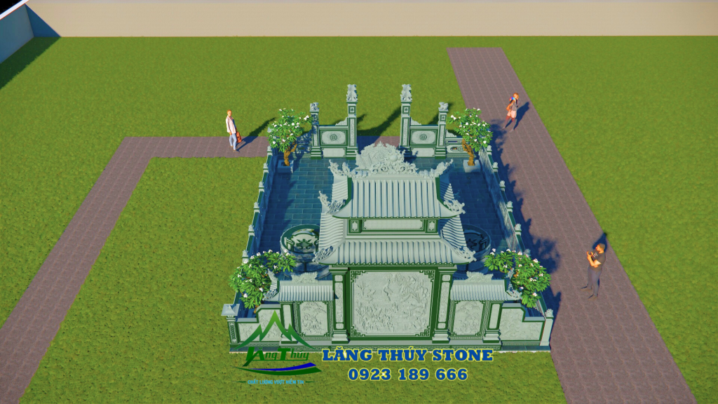 Ảnh 3D Lăng mộ đá