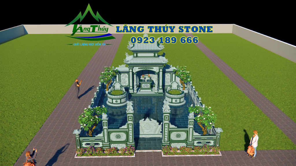 Đơn vị thiết kế 3D khu lăng mộ uy tín