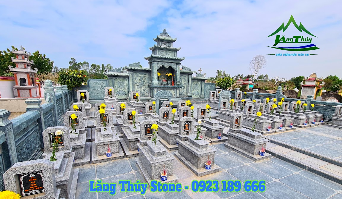 Hướng Dẫn Bảo Dưỡng Lăng Mộ Đá Đẹp lăng mộ đá xanh rêu khi hoàn thành