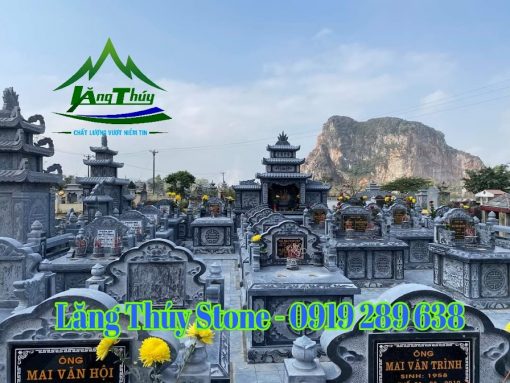 khu lăng mộ đá xanh đen đẹp nhất