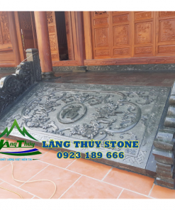 Chiếu đá ngũ phúc xanh rêu