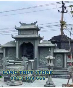 Lăng mộ đá đẹp xanh rêu 10