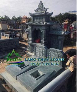 Lăng mộ đá đẹp xanh rêu 11