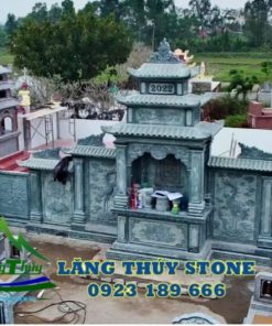 Lăng mộ đá đẹp xanh rêu 13