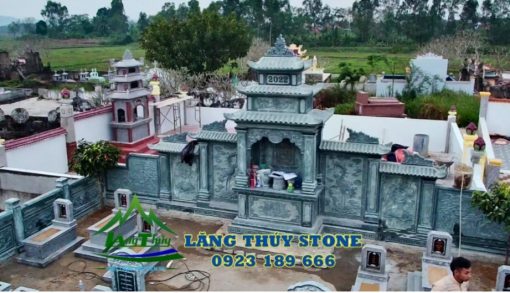 Lăng mộ đá đẹp xanh rêu 13