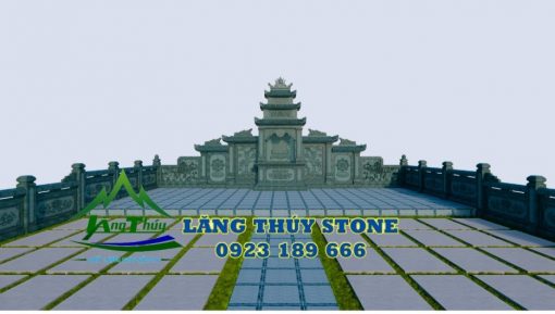 Lăng mộ đá đẹp xanh rêu 15