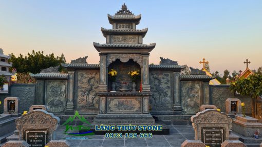 Lăng mộ đá đẹp xanh rêu 16