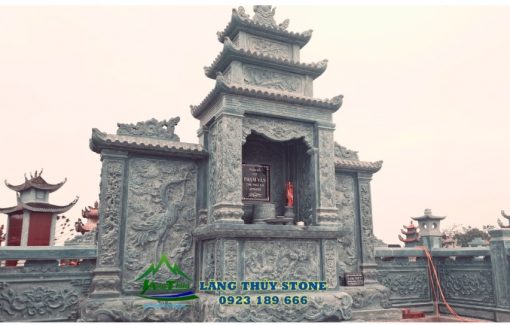 Lăng mộ đá đẹp xanh rêu 3 Lăng mộ đá đẹp xanh rêu 3