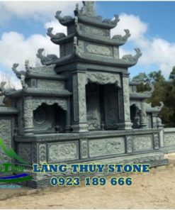 Lăng mộ đá đẹp xanh rêu 5