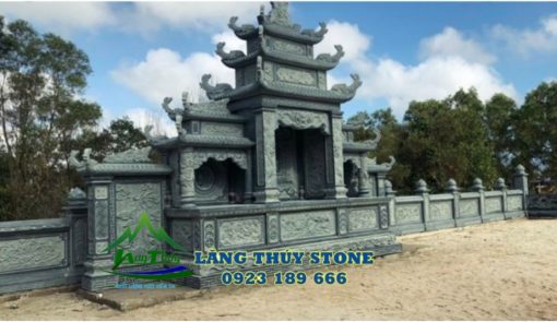 Lăng mộ đá đẹp xanh rêu 5