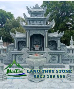 Lăng mộ đá đẹp xanh rêu 6