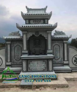 Lăng mộ đá đẹp xanh rêu 7