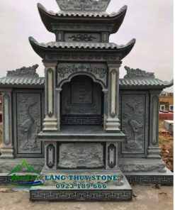 Lăng mộ đá đẹp xanh rêu 8