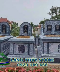 Mẫu mộ đá đôi 11