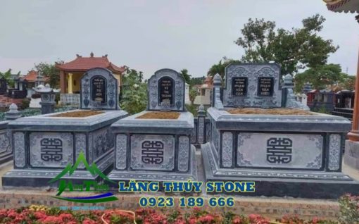 Mẫu mộ đá đôi 11