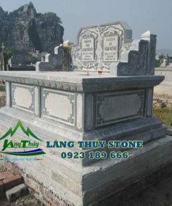 Mẫu mộ đá đôi 4
