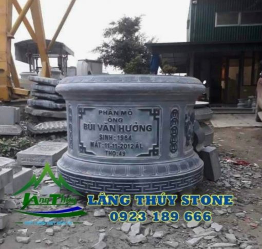 Mẫu mộ đá tròn 1