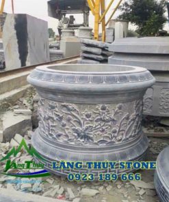Mẫu mộ đá tròn 10