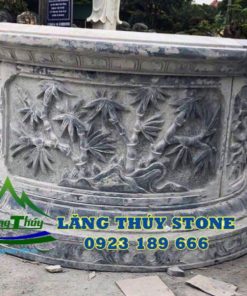 Mẫu mộ đá tròn 11