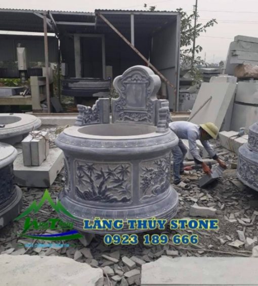 Mẫu mộ đá tròn 14 Mẫu mộ đá tròn 14