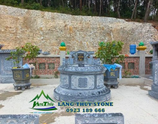 Mẫu mộ đá tròn 2 Mẫu mộ đá tròn 2