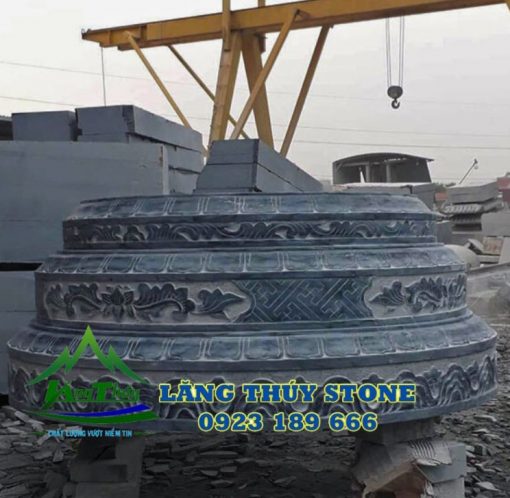 Mẫu mộ đá tròn