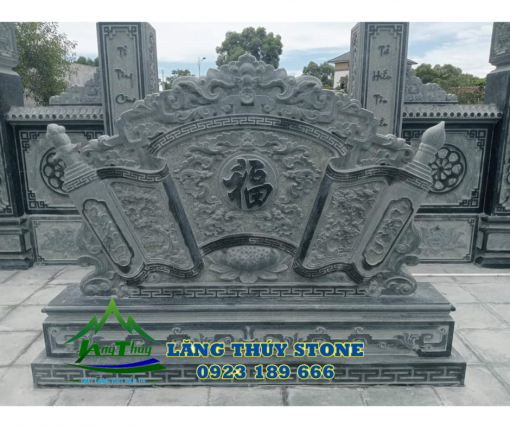 Mẫu quấn thư đá đẹp 1 Mẫu quấn thư đá đẹp 1