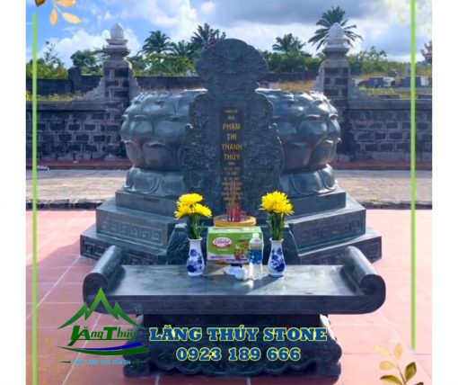 Mộ đá tròn quảng trị hoàn thành cho Mẹ A Sơn Mộ đá tròn quảng trị