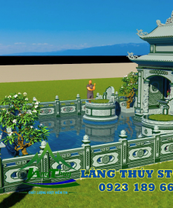 Thiết kế Khu lăng mộ đá 3D