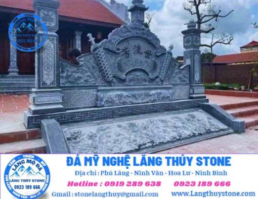 Quấn thư đá nhà thờ đẹp Lăng Mộ Đá Quấn thư đá nhà thờ đẹp nghành đá