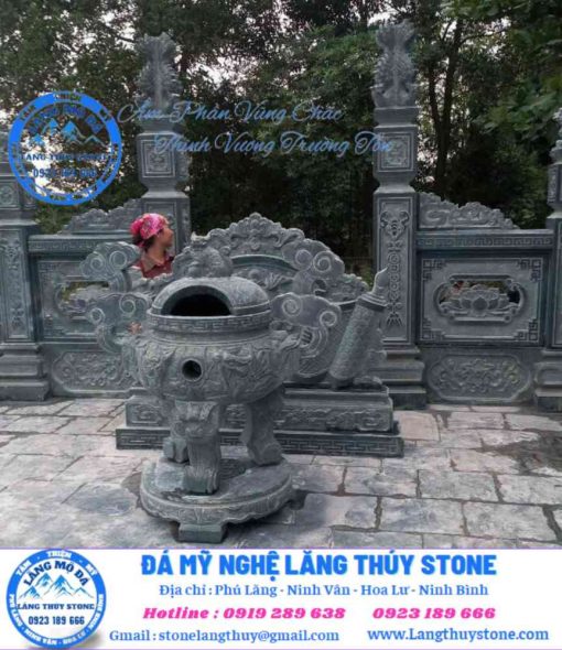 Lư hương đá 1 Lu huong da 1