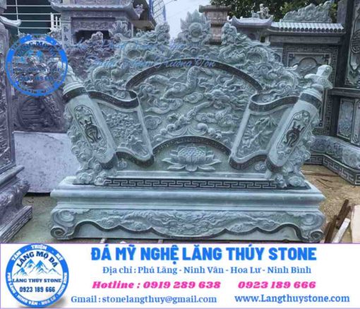 Mẫu quấn thư đá 12 Quấn thư đá 12