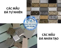 Đá Tự Nhiên Và Nhân Tạo